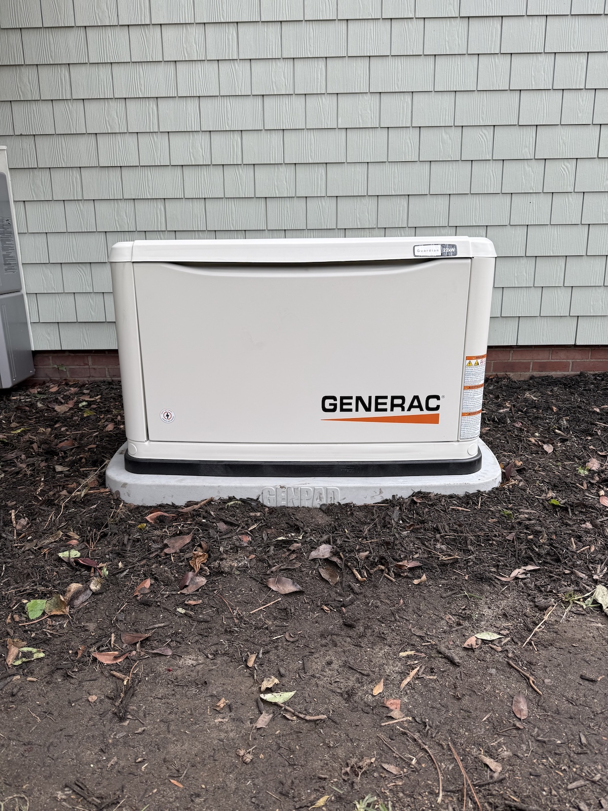 Generac home generator install in Fountain Inn, SC