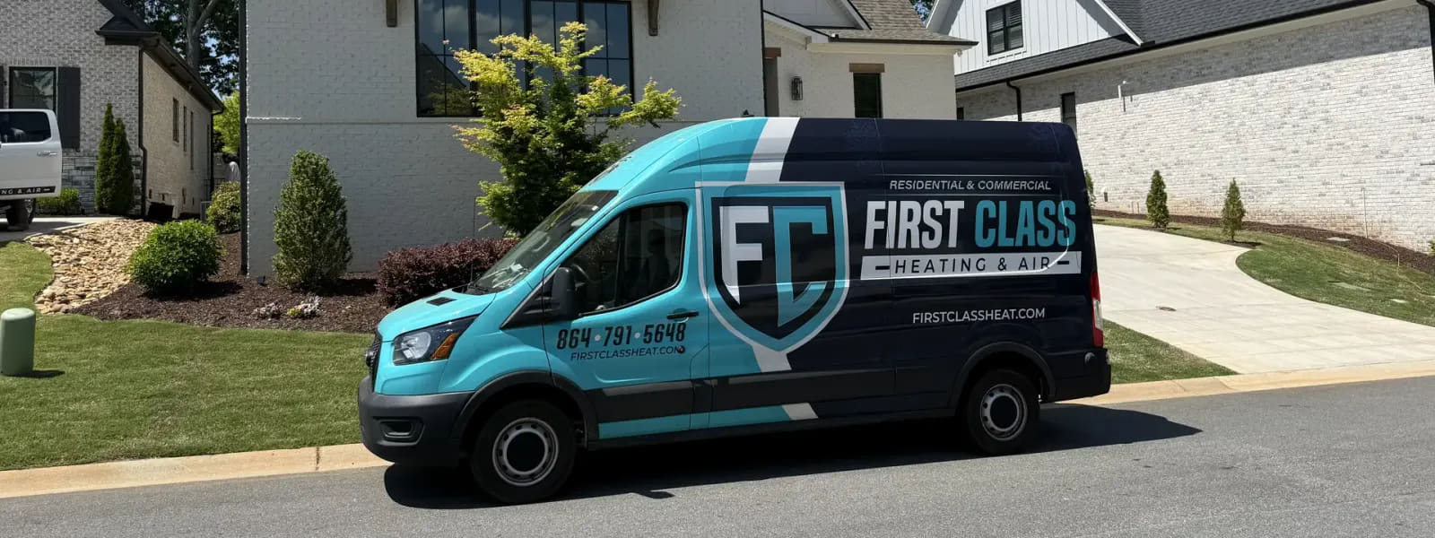 Same-day AC repair in Greenville, SC by First Class Heating & Air