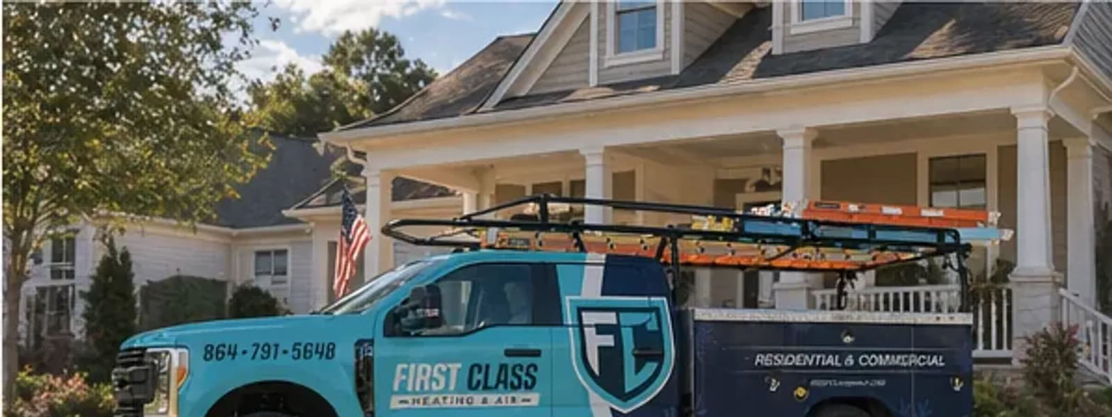 24/7 emergency HVAC service in Greenville, SC by First Class Heating & Air