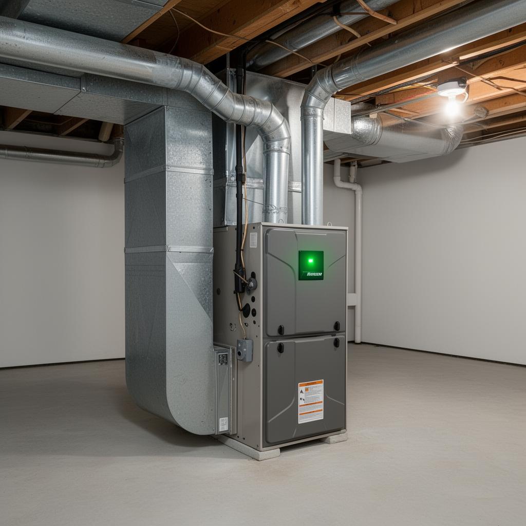 High-Efficiency Furnace Install by First Class Heating & Air in Greenville, SC